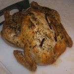 Roasted Chicken with Ramps Roasted Chicken with Ramps