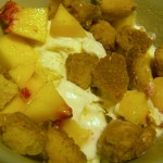 Peaches and (Ice) Cream Pie