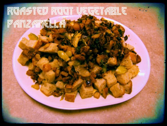 Roasted Root Vegetable Panzanella