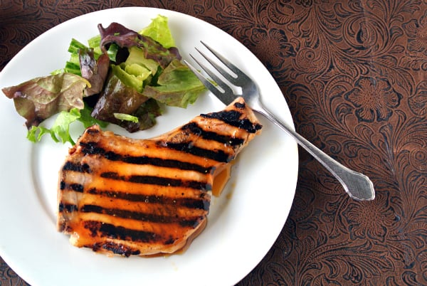 Apple Cider Glazed Pork Chops