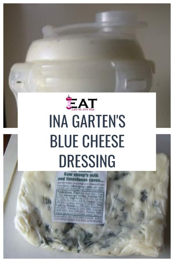 Ina Garten's Homemade Blue Cheese Dressing