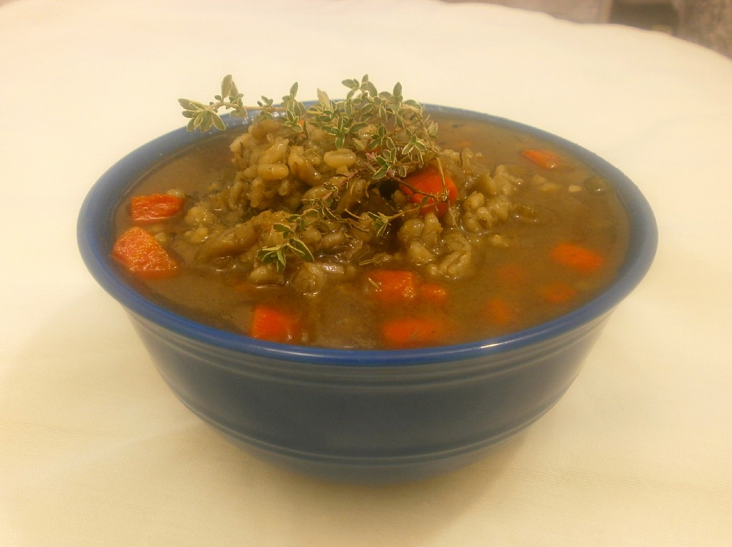 Ina Garten's Beef Barley Soup