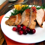 Giada’s Cranberry-Orange Glazed Turkey