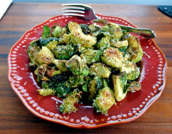 Panko Roasted Brussel Sprouts