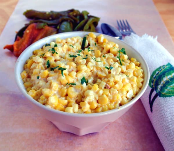 Hatch Chile Creamed Corn