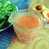 Peach Vinaigrette