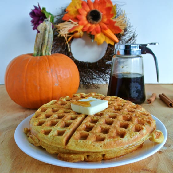 Pumpkin Waffles