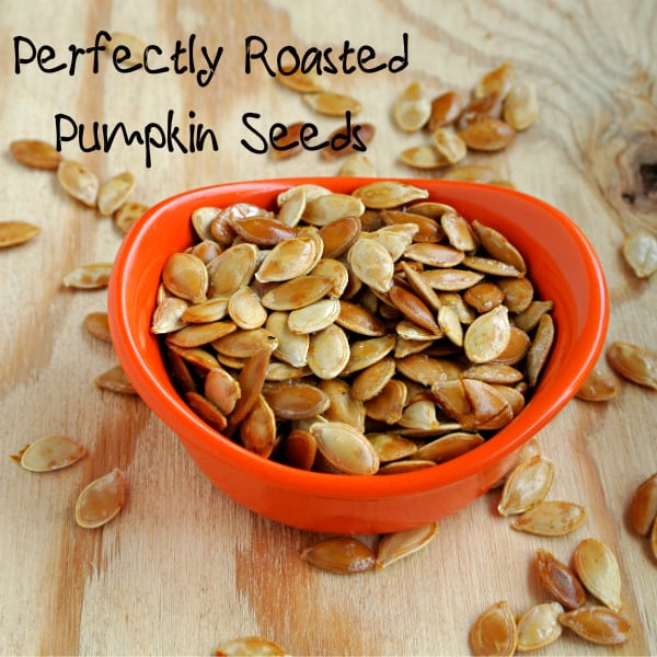 Perfectly Roasted Pumpkin Seeds