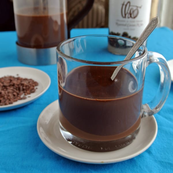 Alton Brown’s Cocoa Nib Hot Chocolate