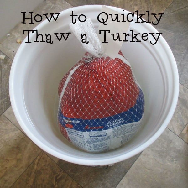 when to start thawing turkey 2021