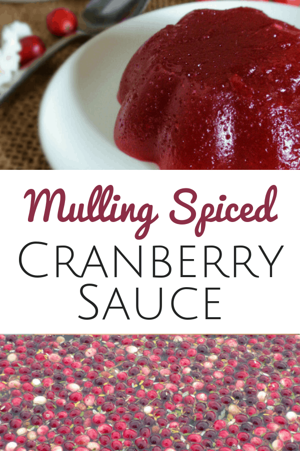 Mulling Spiced Cranberry Sauce