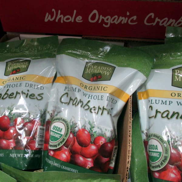 Organic Paradise Meadow Cranberries bags