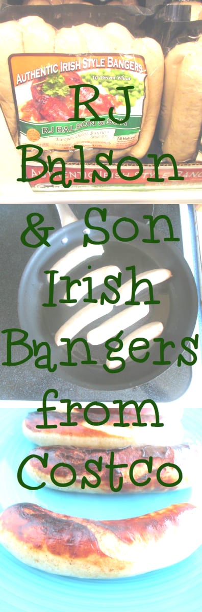 RJ Balson & Son Irish Bangers from Costco