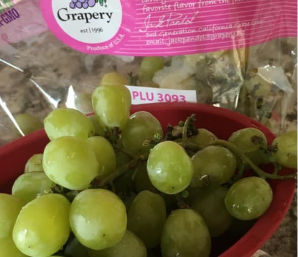 Nice close up of the grapes. Photo courtesy of Instagram user, melanieskerr