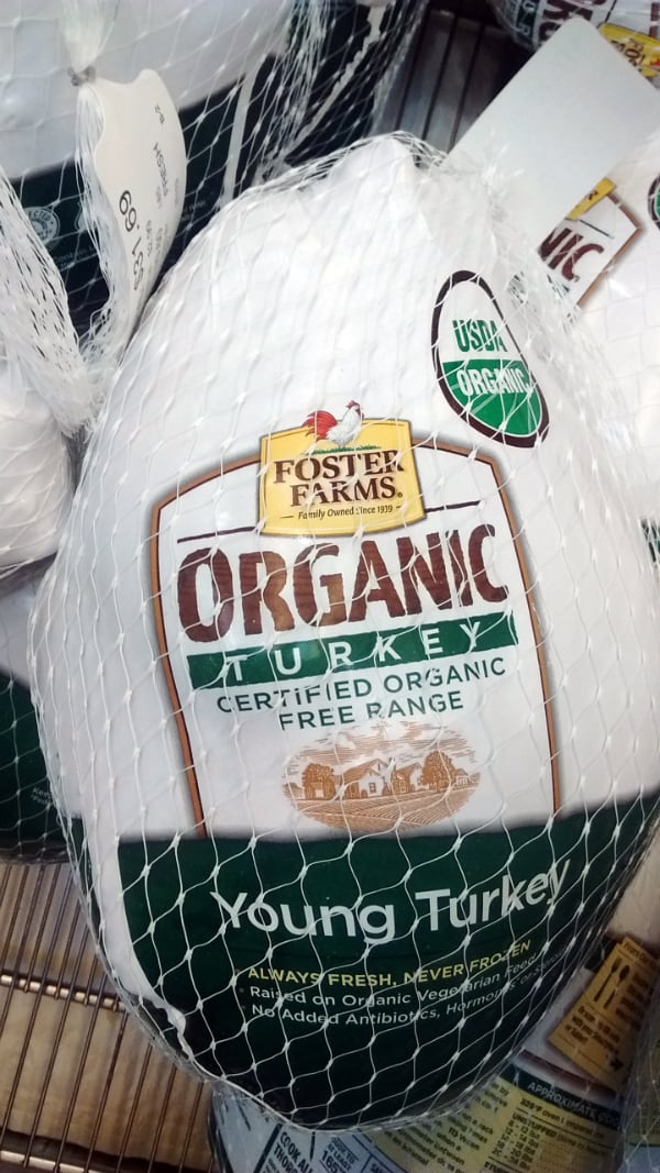 Foster Farms Organic Turkey Costco 2016