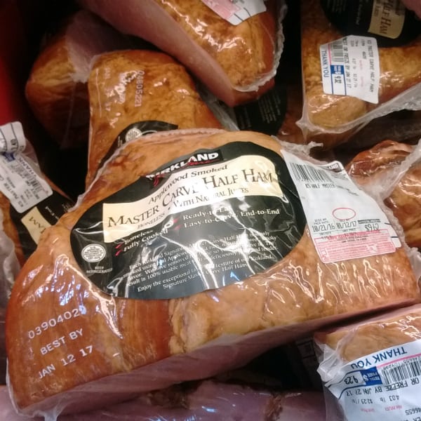 Kirkland Master Carve Hams are now available in half sizes, perfect for when you do not need a whole ham.