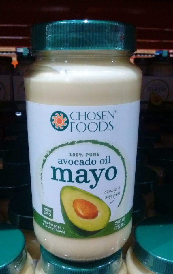 Mayo made with avocado oil. 
