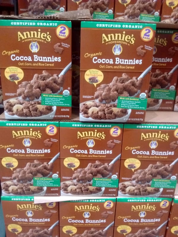 Annie's Organic Cocoa Bunnies Cereal