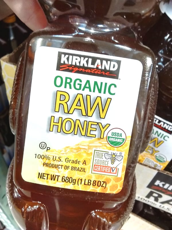 Kirkland Organic Raw Honey is a Product of Brazil