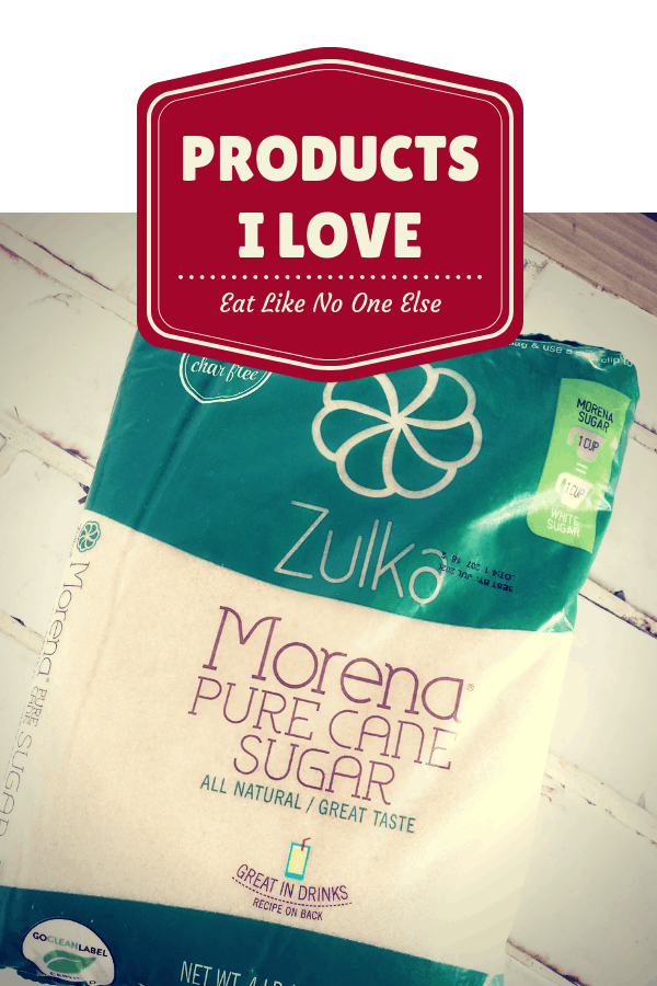 Zulka Morena Pure Cane Sugar 4 pound bag