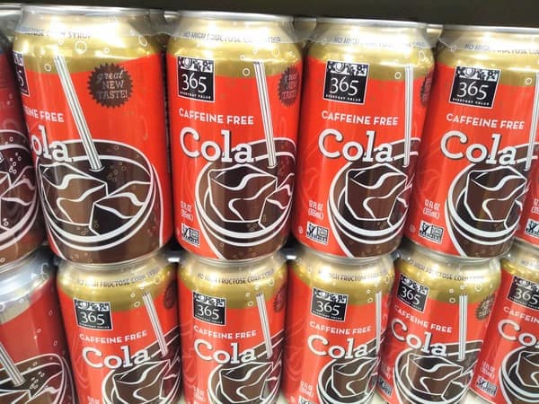 365 Caffeine Free Cola Cans