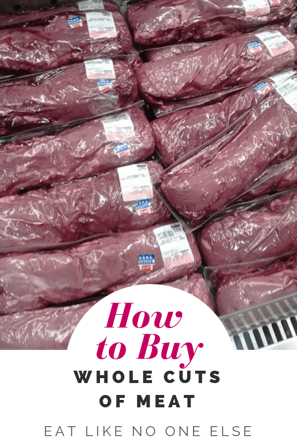 Buying Whole Cuts of Meat