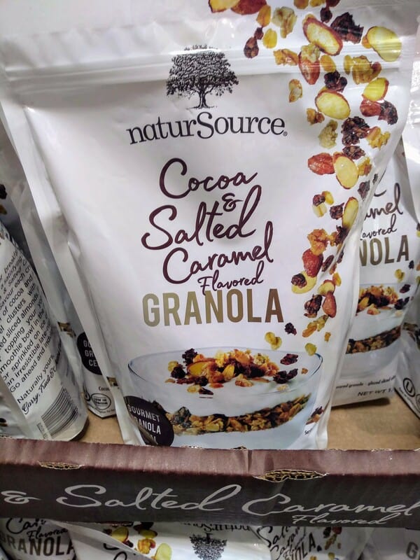 NaturSource Salted and Caramel Flavored Granola