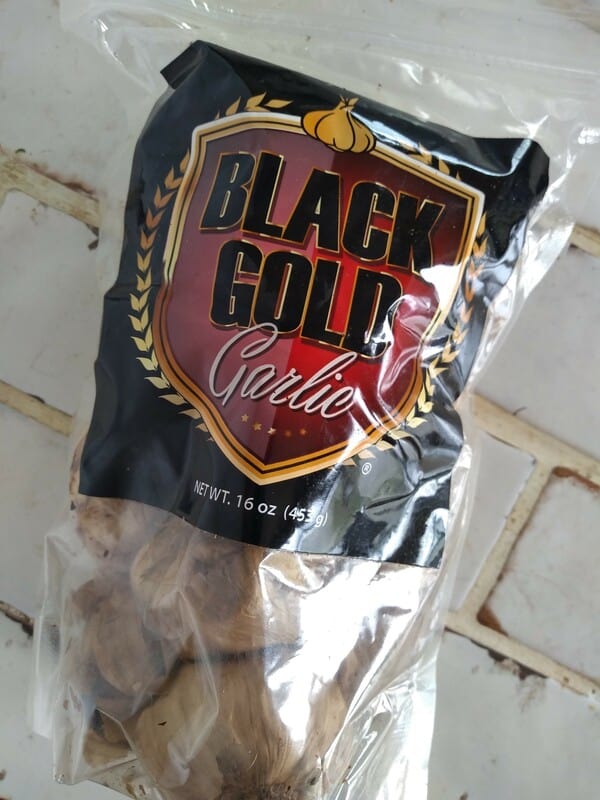 Texas Black Gold Garlic