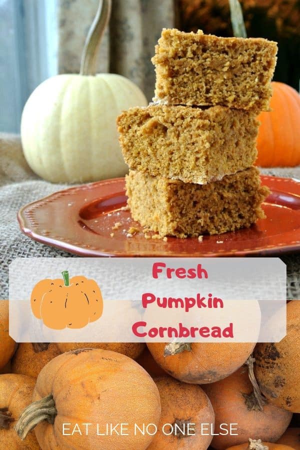 Fresh Pumpkin Cornrbead