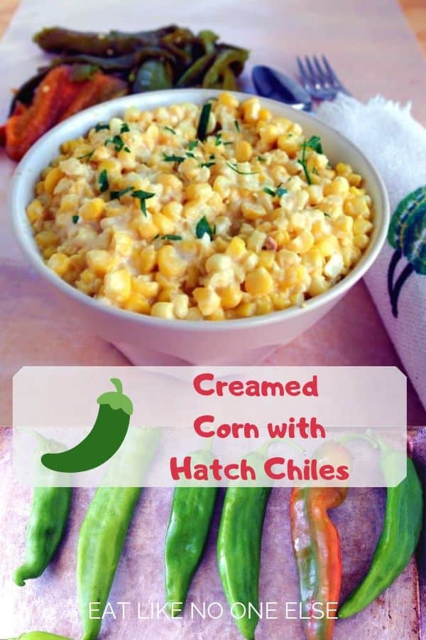 Creamed Corn with Hatch Chiles