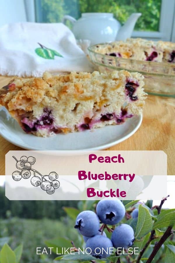 Peach Blueberry Buckle