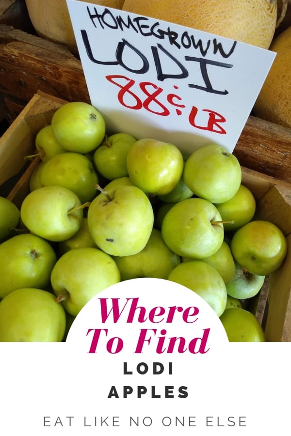 Where to Find Lodi Apples