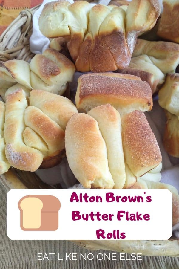 Alton Brown's Butter Flake Rolls