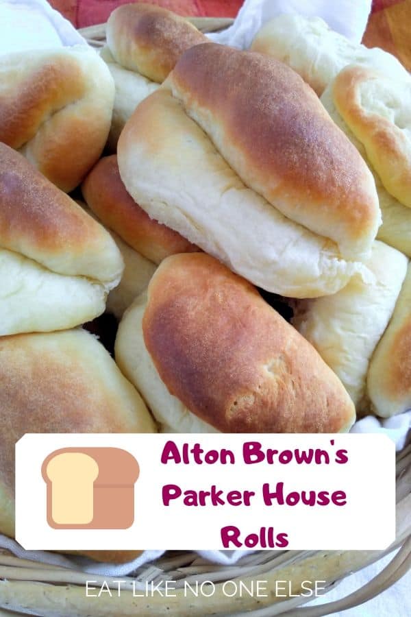 Alton Brown's Parker House Rolls