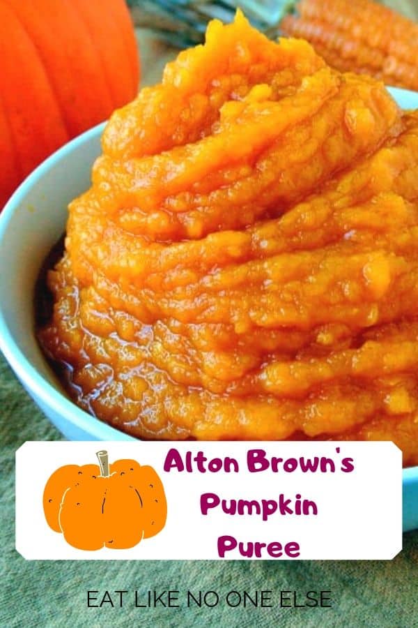 Alton Brown's Homemade Pumpkin Puree