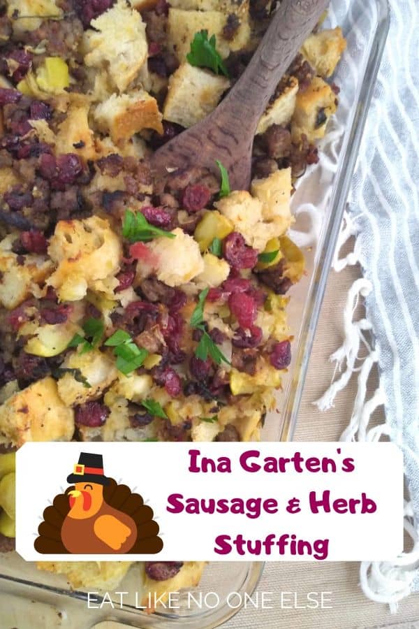 Ina Garten's Sausage and Herb Stuffing