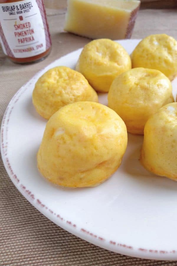 Manchego Instant Pot Egg Bites with Smoked Pimenton Paprika