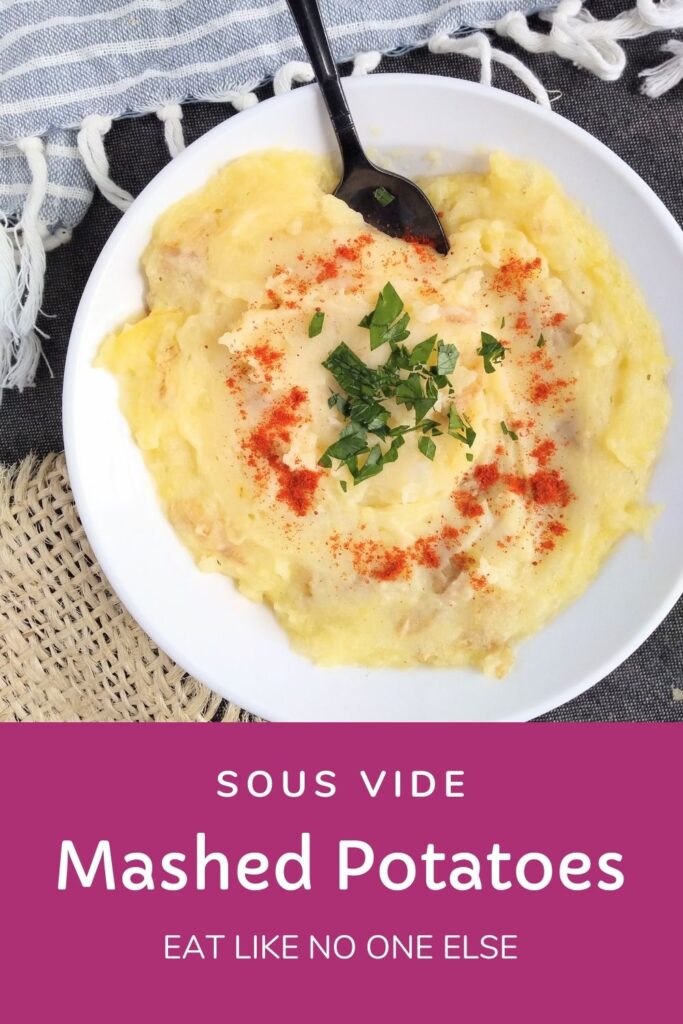 dejligt at møde dig klæde sig ud dine Make Ahead Sous Vide Mashed Potatoes - Eat Like No One Else