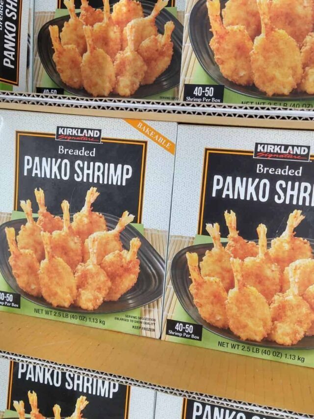 Quick Dinner - Costco Panko Shrimp
