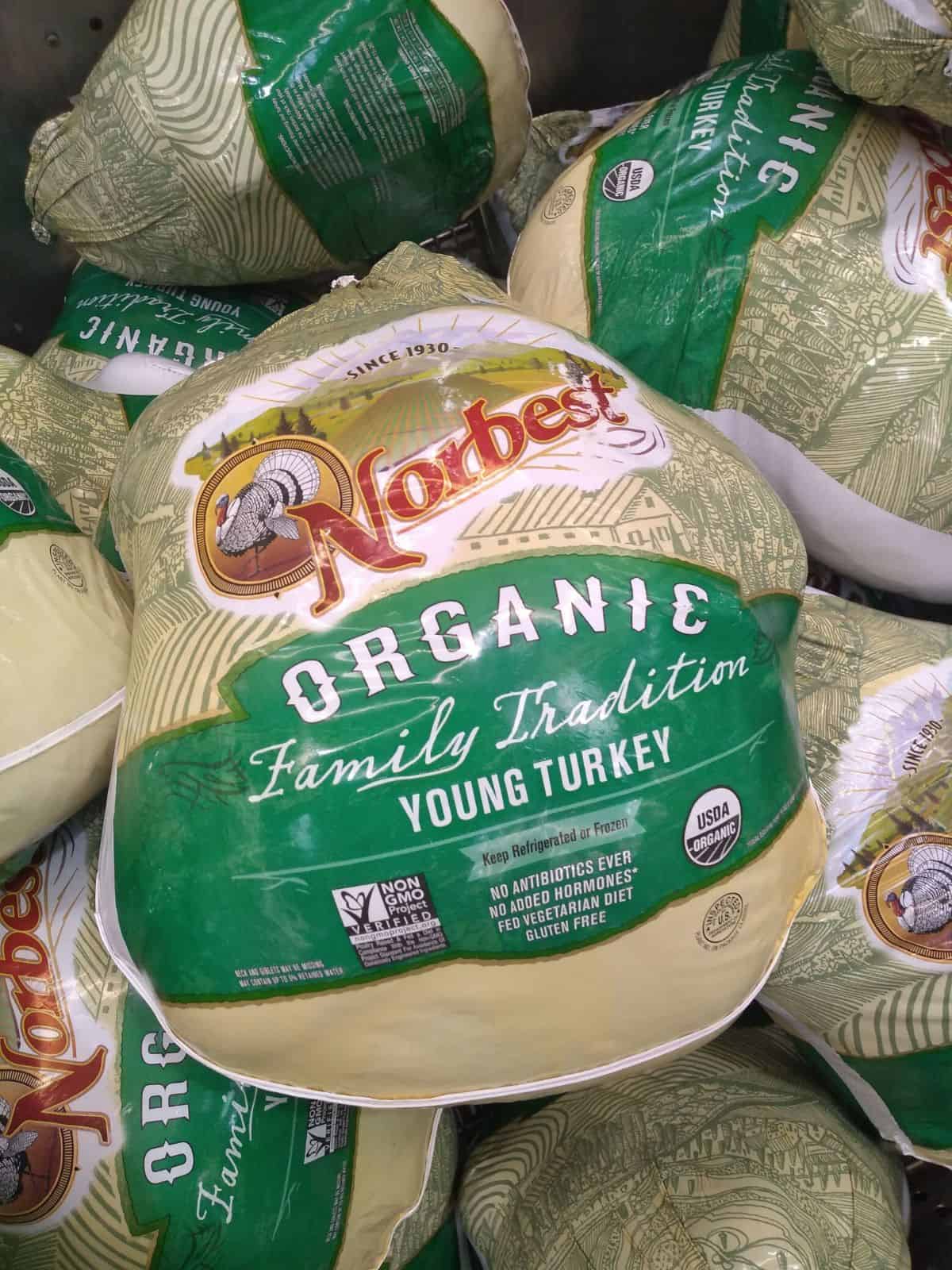 Norbest Whole Raw Turkey (Frozen)